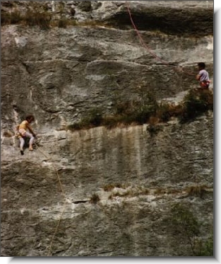 Palestra di roccia